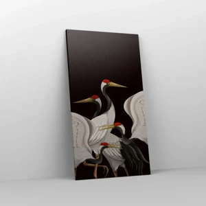 Canvas picture - Bird Affairs - 55x100 cm