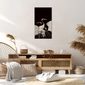 Canvas picture - Bird Affairs - 55x100 cm