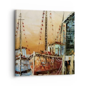 Canvas picture - Calm Return - 30x30 cm