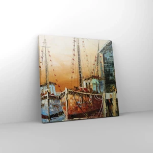 Canvas picture - Calm Return - 30x30 cm