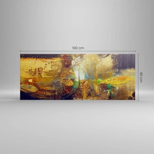 Canvas picture - Cold, Warm, Hot - 100x40 cm