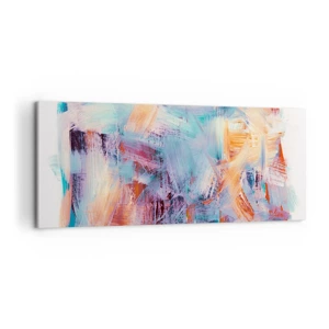 Canvas picture - Colourful Mess - 120x50 cm