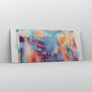 Canvas picture - Colourful Mess - 120x50 cm