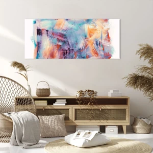 Canvas picture - Colourful Mess - 120x50 cm