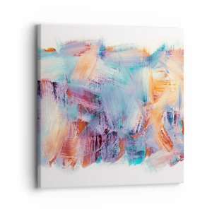 Canvas picture - Colourful Mess - 30x30 cm