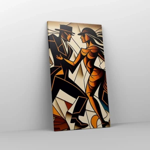 Canvas picture - Dance of Passion  - 45x80 cm