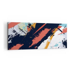 Canvas picture - Dynamic Composition - 100x40 cm