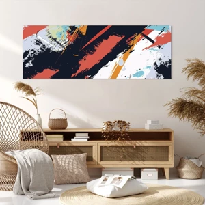 Canvas picture - Dynamic Composition - 140x50 cm