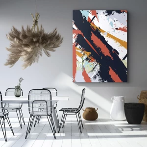 Canvas picture - Dynamic Composition - 45x80 cm