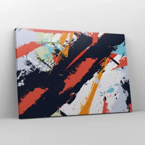 Canvas picture - Dynamic Composition - 70x50 cm