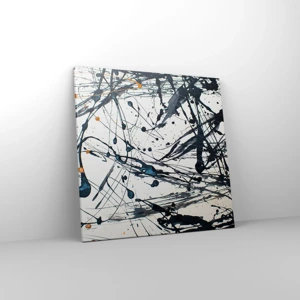 Canvas picture - Expressionist Abstract - 50x50 cm