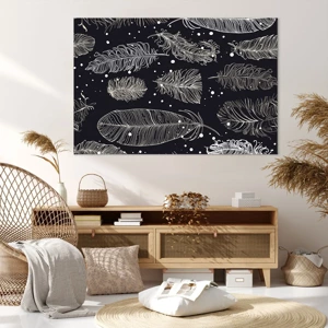 Canvas picture - Feathery Lace - 120x80 cm