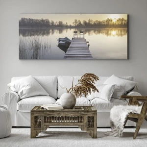 Canvas picture - I Will Be Back Soon - 100x40 cm