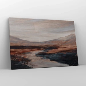 Canvas picture - Quiet Valley - 120x80 cm