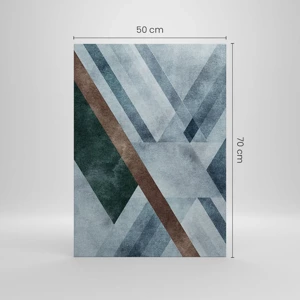 Canvas picture - Refined Elegance of Geometry - 50x70 cm