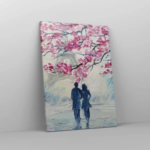 Canvas picture - Romantic Walk - 50x70 cm