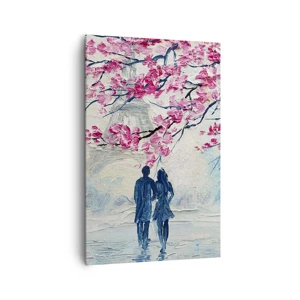 Canvas picture - Romantic Walk - 80x120 cm