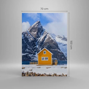 Canvas picture - Scandinavian Holiday - 70x100 cm