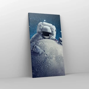 Canvas picture - Space Joker - 55x100 cm