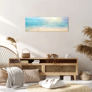 Canvas picture - The Big Blue - 90x30 cm