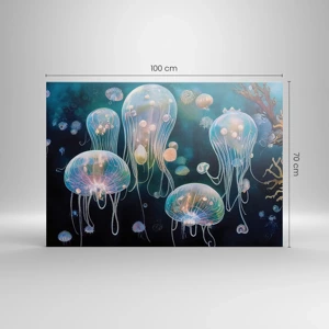 Canvas picture - Underwater Ball - 100x70 cm