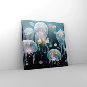 Canvas picture - Underwater Ball - 30x30 cm