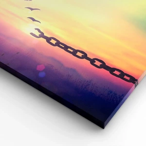 Canvas picture - Victory of Freedom - 70x70 cm