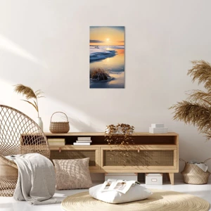 Canvas picture - Winter Sunset - 45x80 cm