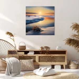 Canvas picture - Winter Sunset - 70x70 cm