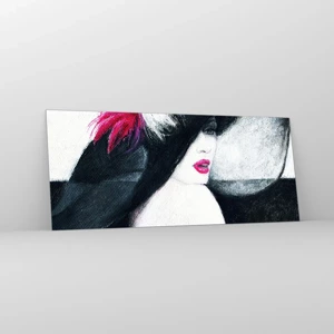 Glass picture - Always a Secret - 120x50 cm