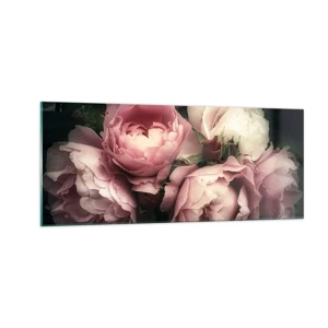 Glass picture - Belle Epoque Charm - 100x40 cm