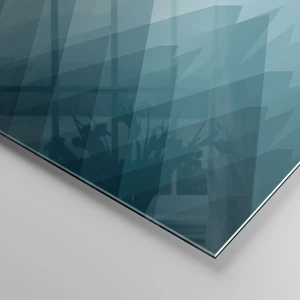 Glass picture - Big, Bigger, the Biggest - 100x40 cm