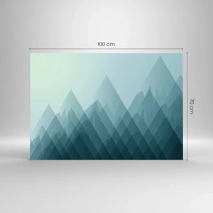 Glass picture - Big, Bigger, the Biggest - 100x70 cm