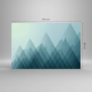 Glass picture - Big, Bigger, the Biggest - 120x80 cm