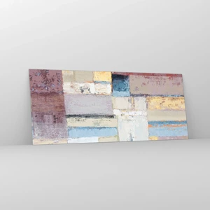 Glass picture - Calm of Geometry - 120x50 cm