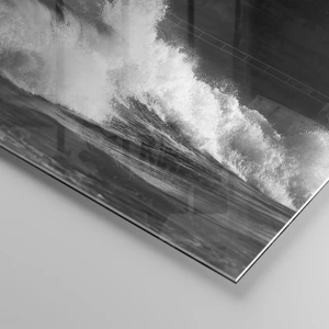 Glass picture - Challenge Accepted! - 120x50 cm