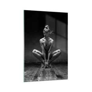 Glass picture - Concentration of Dancing Energy - 70x100 cm