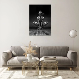 Glass picture - Concentration of Dancing Energy - 70x100 cm