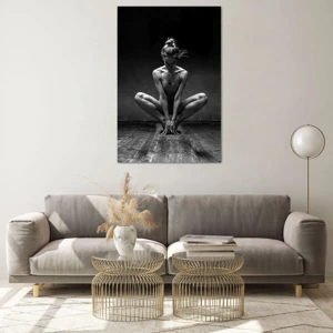 Glass picture - Concentration of Dancing Energy - 80x120 cm