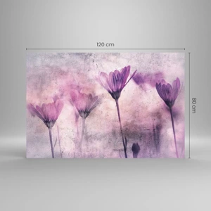 Glass picture - Dream of Flowers - 120x80 cm