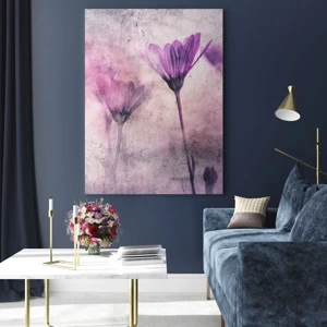 Glass picture - Dream of Flowers - 50x70 cm