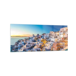 Glass picture - Essence of Greekness - 120x50 cm