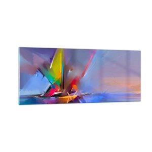 Glass picture - Flew like s Bird - 100x40 cm