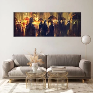 Glass picture - Followers of the Rain - 140x50 cm