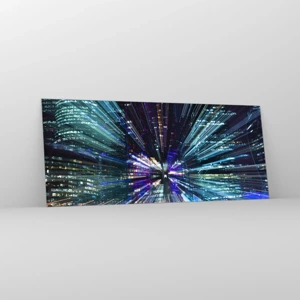 Glass picture - Going to Outer Space - 120x50 cm