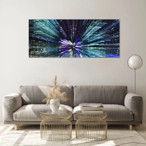 Glass picture - Going to Outer Space - 120x50 cm