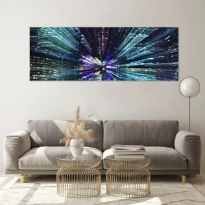 Glass picture - Going to Outer Space - 140x50 cm