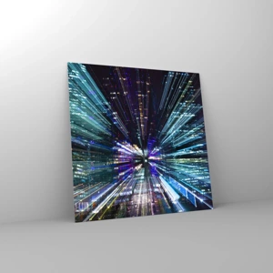 Glass picture - Going to Outer Space - 50x50 cm