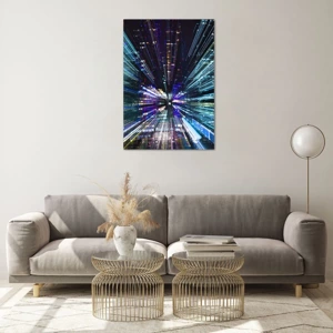 Glass picture - Going to Outer Space - 70x100 cm