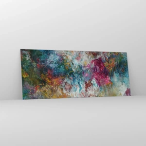 Glass picture - In Full Bloom - 100x40 cm